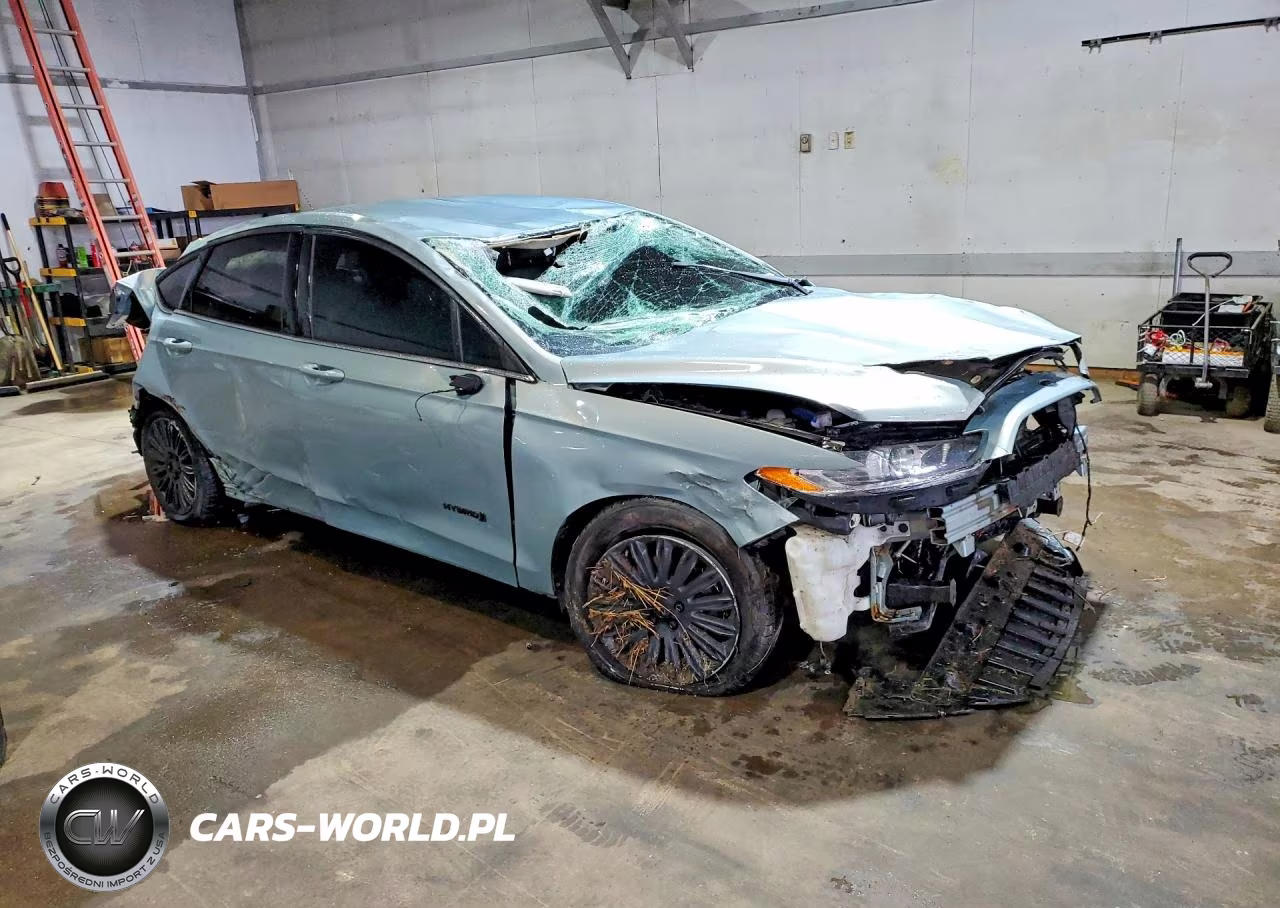 2014 Ford Fusion S Hybrid VIN:3FA6P0UU4ER313696 - 4