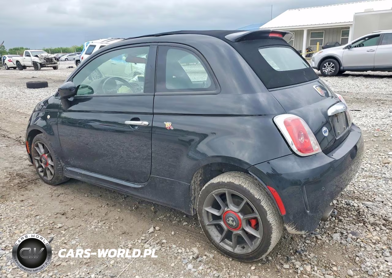 2013 Fiat 500 Abarth VIN:3C3CFFJH1DT672245 - 2