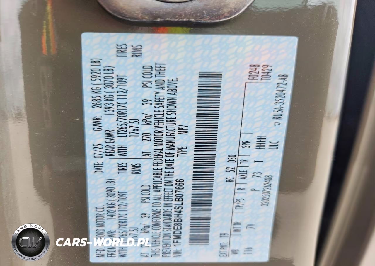 2025 Ford Bronco Outer Banks VIN:1FMDE8BH4SLB07666 - 13