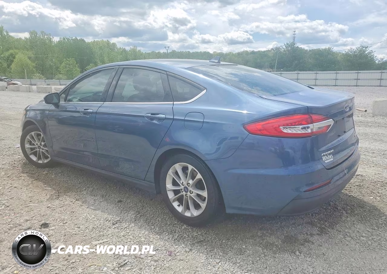 2019 Ford Fusion Se VIN:3FA6P0HD8KR213414 - 2