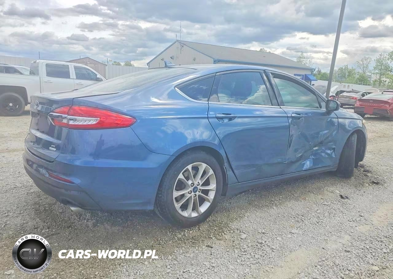 2019 Ford Fusion Se VIN:3FA6P0HD8KR213414 - 3