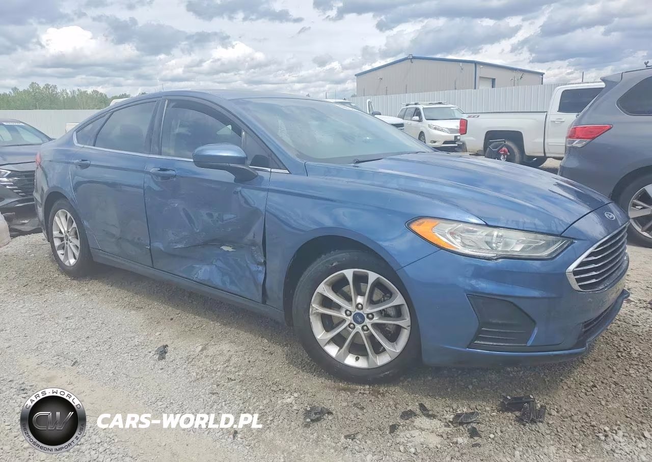 2019 Ford Fusion Se VIN:3FA6P0HD8KR213414 - 4