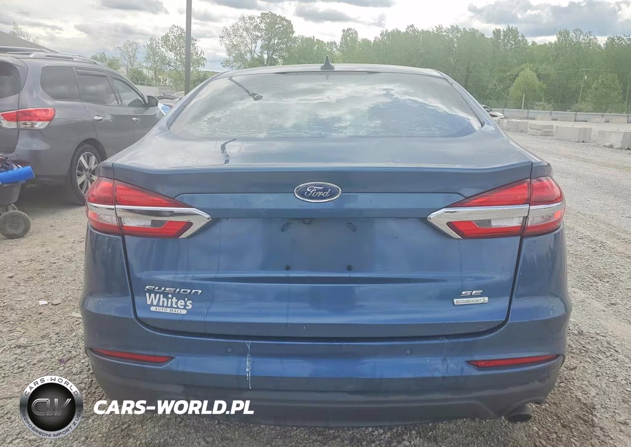 2019 Ford Fusion Se VIN:3FA6P0HD8KR213414 - 6