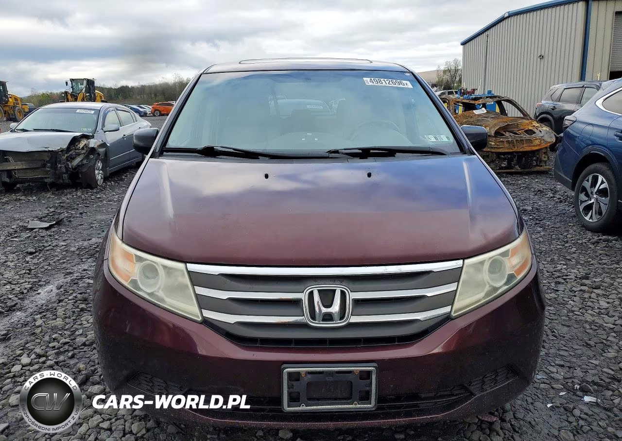 2012 Honda Odyssey Exl VIN:5FNRL5H61CB096666 - 5