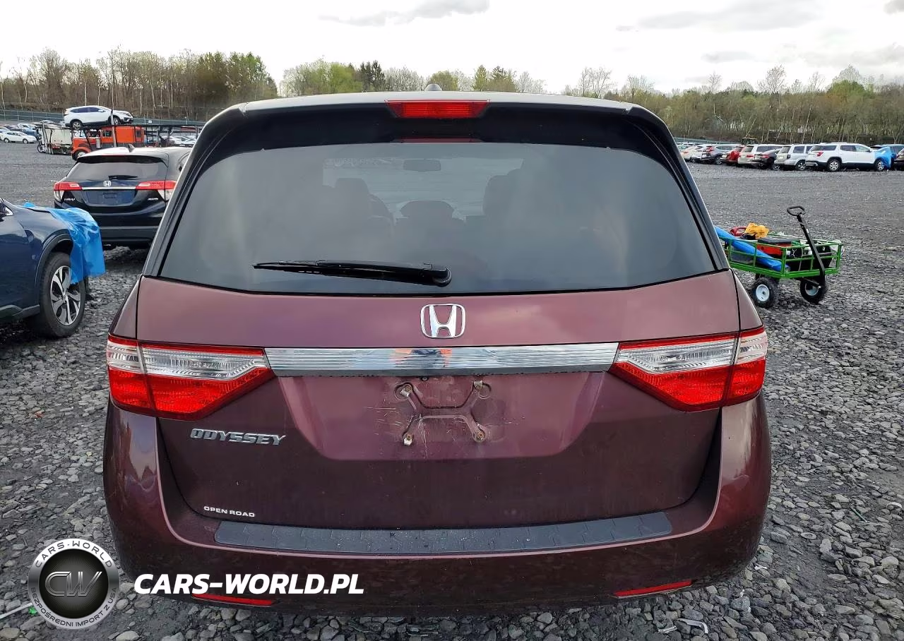 2012 Honda Odyssey Exl VIN:5FNRL5H61CB096666 - 6