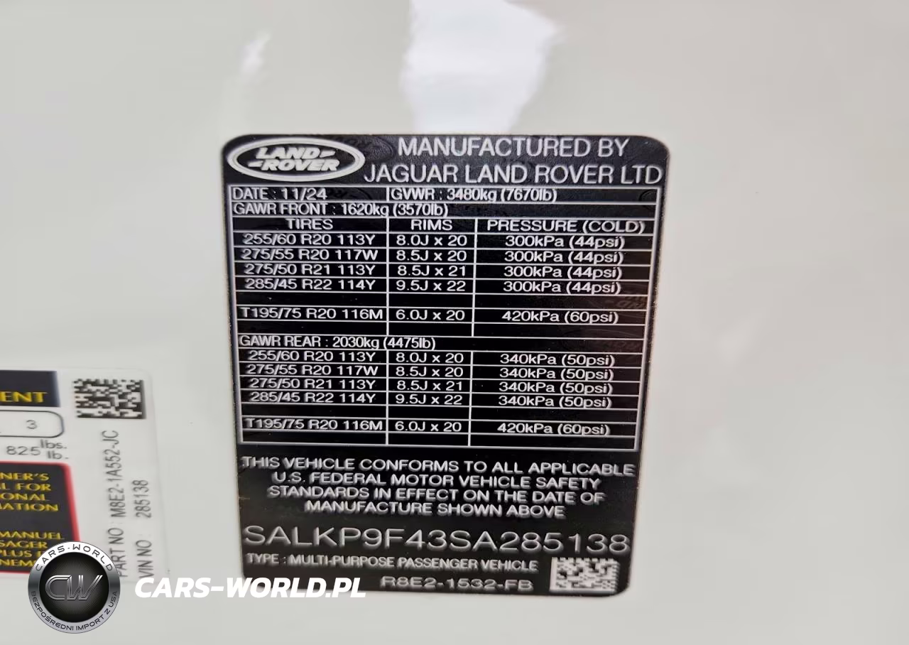 2025 Land Rover Range Rover Se VIN:SALKP9F43SA285138 - 13