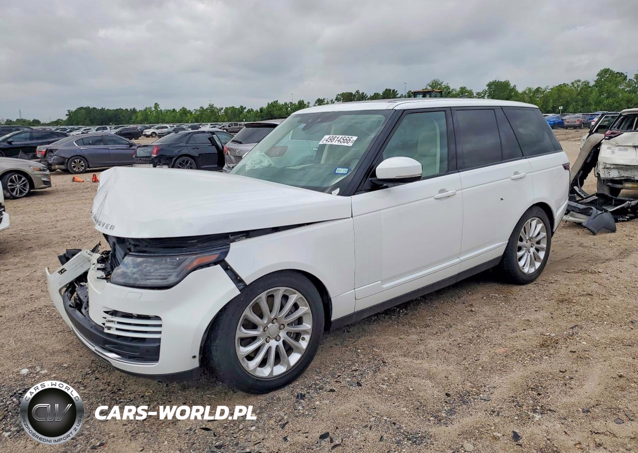 2018 Land Rover Range Rover Hse