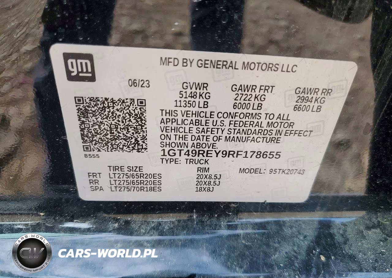 2024 GMC Sierra K2500 Denali VIN:1GT49REY9RF178655 - 12