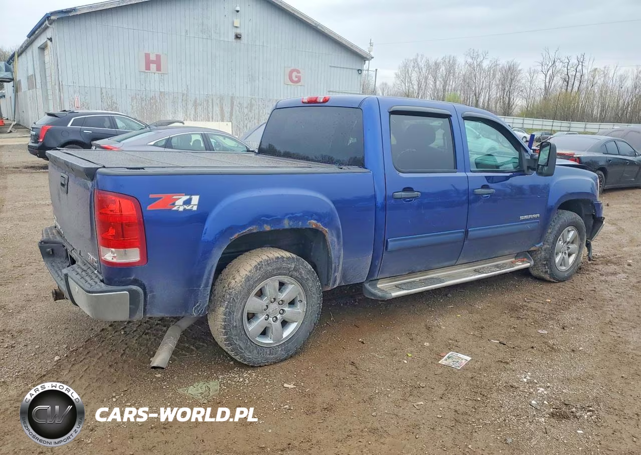 2013 GMC Sierra K1500 Sle VIN:3GTP2VE71DG179646 - 3