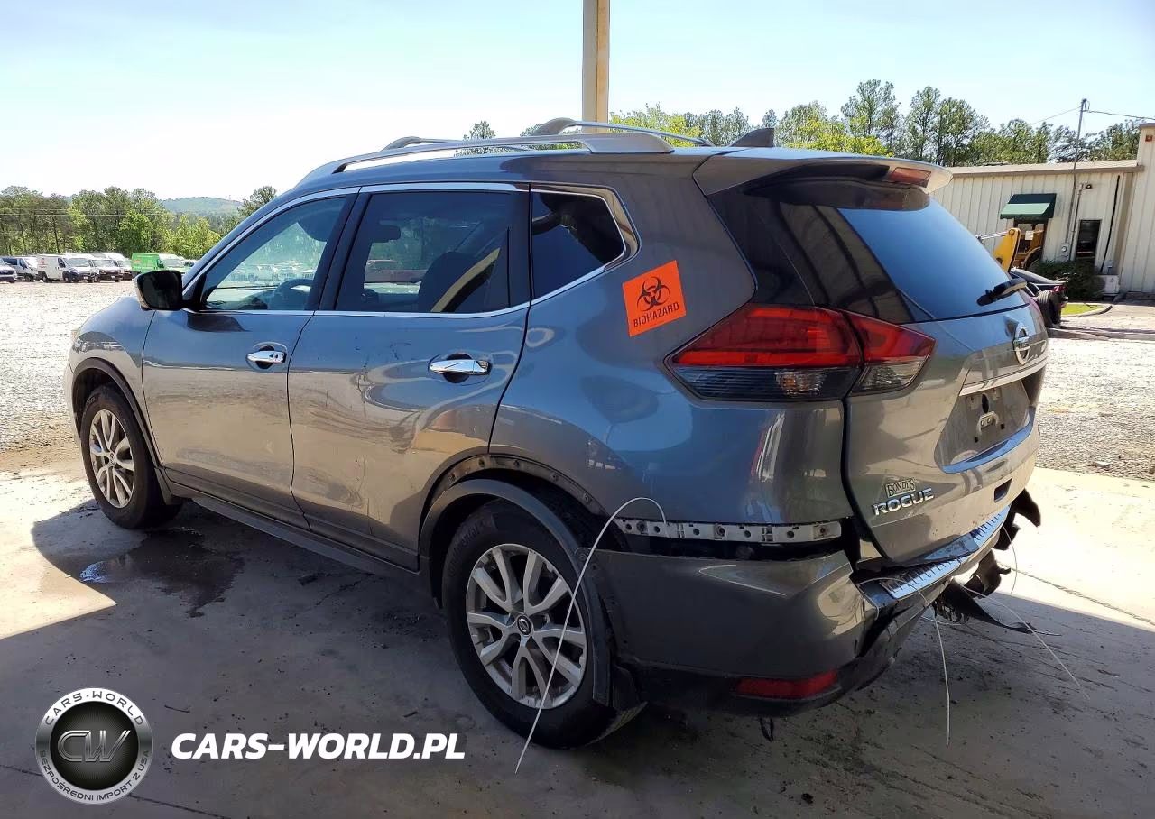 2017 Nissan Rogue Sv VIN:KNMAT2MT9HP506103 - 2