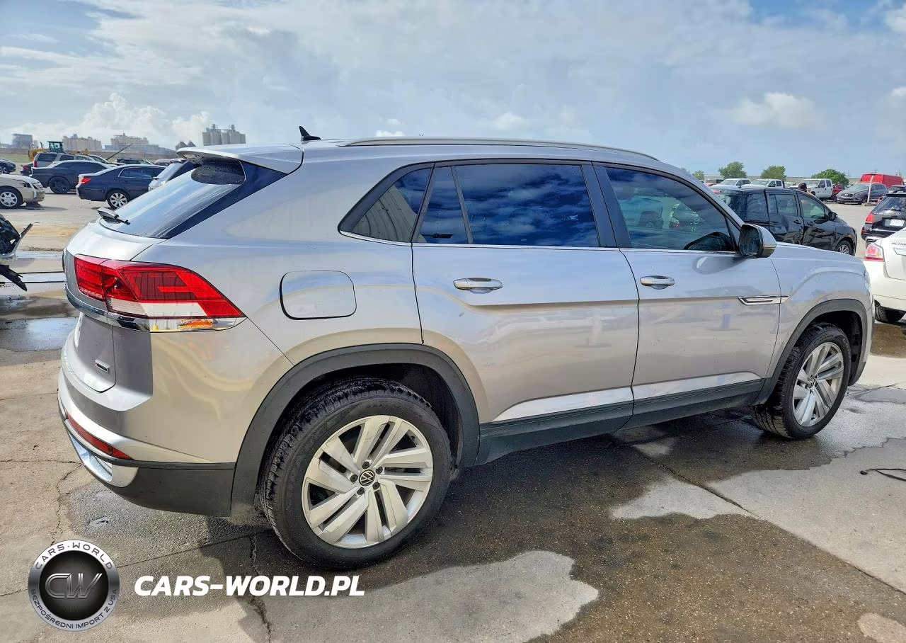 2022 Volkswagen Atlas Cross Sport Se VIN:1V2HE2CA4NC218404 - 3