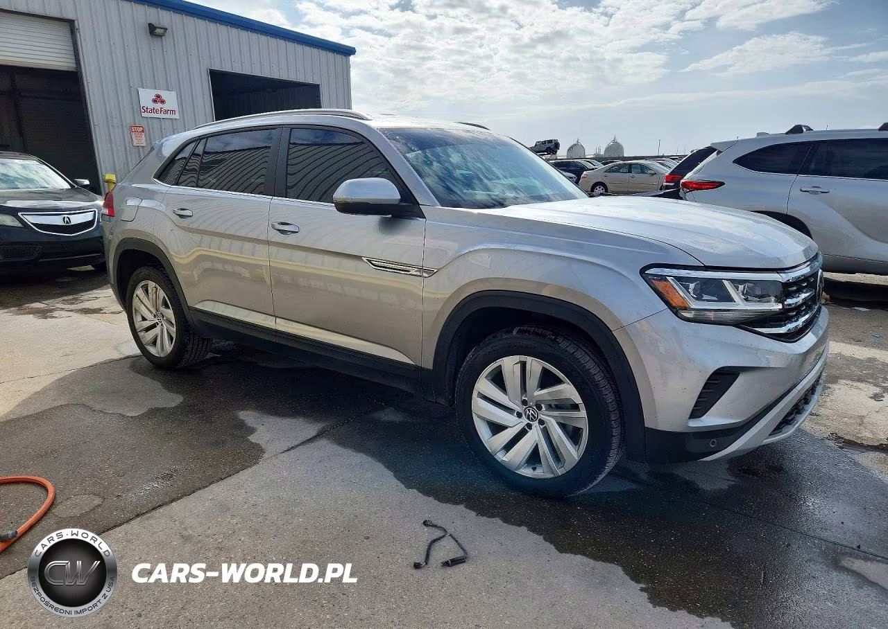 2022 Volkswagen Atlas Cross Sport Se VIN:1V2HE2CA4NC218404 - 4