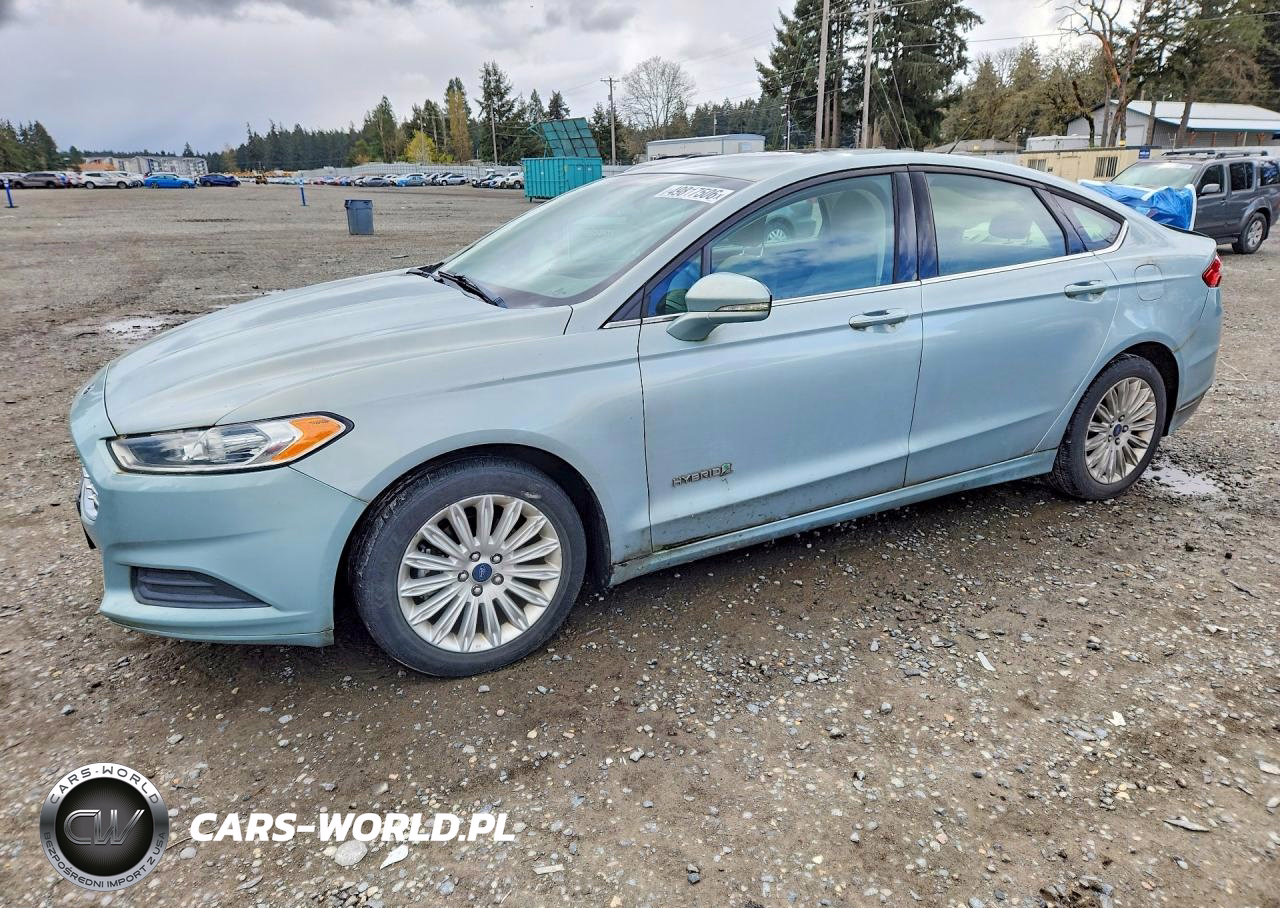2014 Ford Fusion Se Hybrid