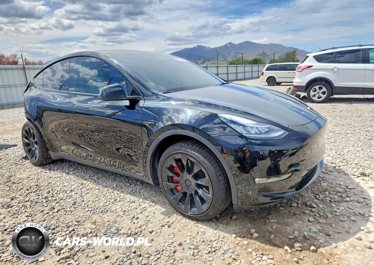 2021 Tesla Model Y VIN:5YJYGDEEXMF302980 - 4