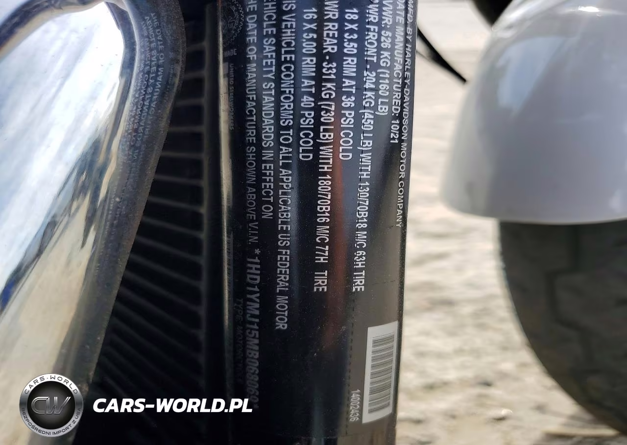 2021 Harley Davidson Flsb VIN:1HD1YMJ15MB068069 - 9