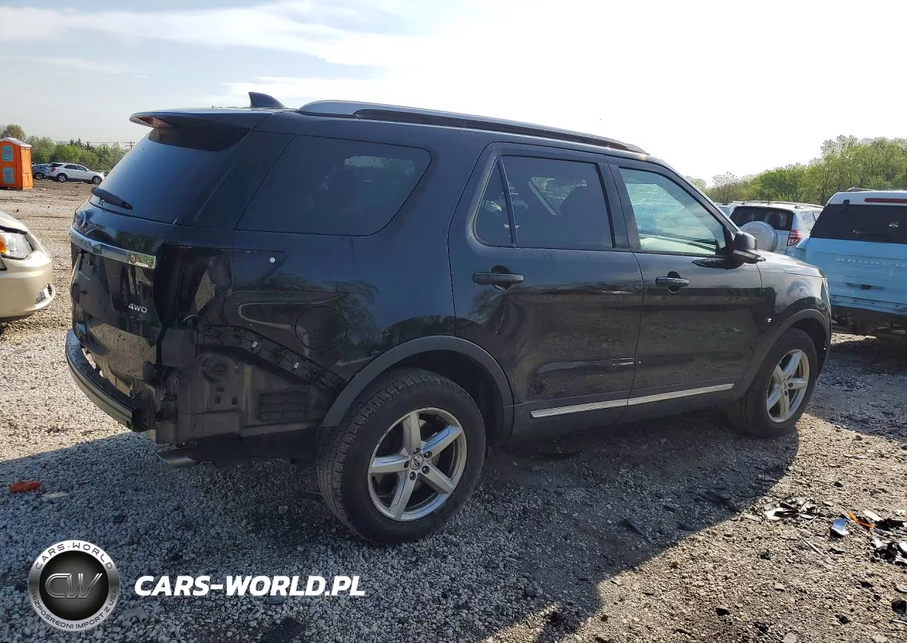 2017 Ford Explorer Xlt VIN:1FM5K8D86HGC88703 - 3