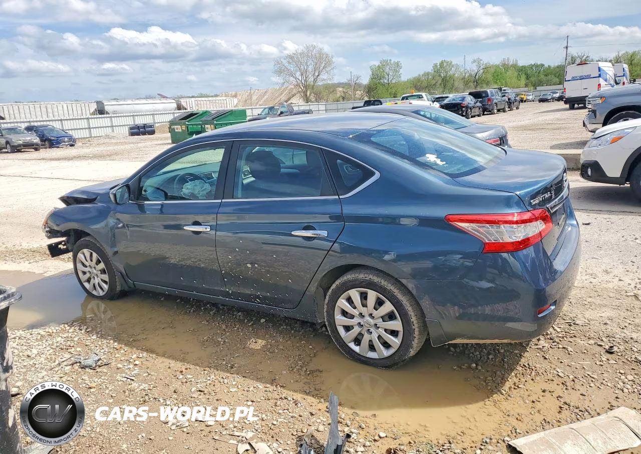 2014 Nissan Sentra Sv VIN:3N1AB7AP2EY238399 - 2