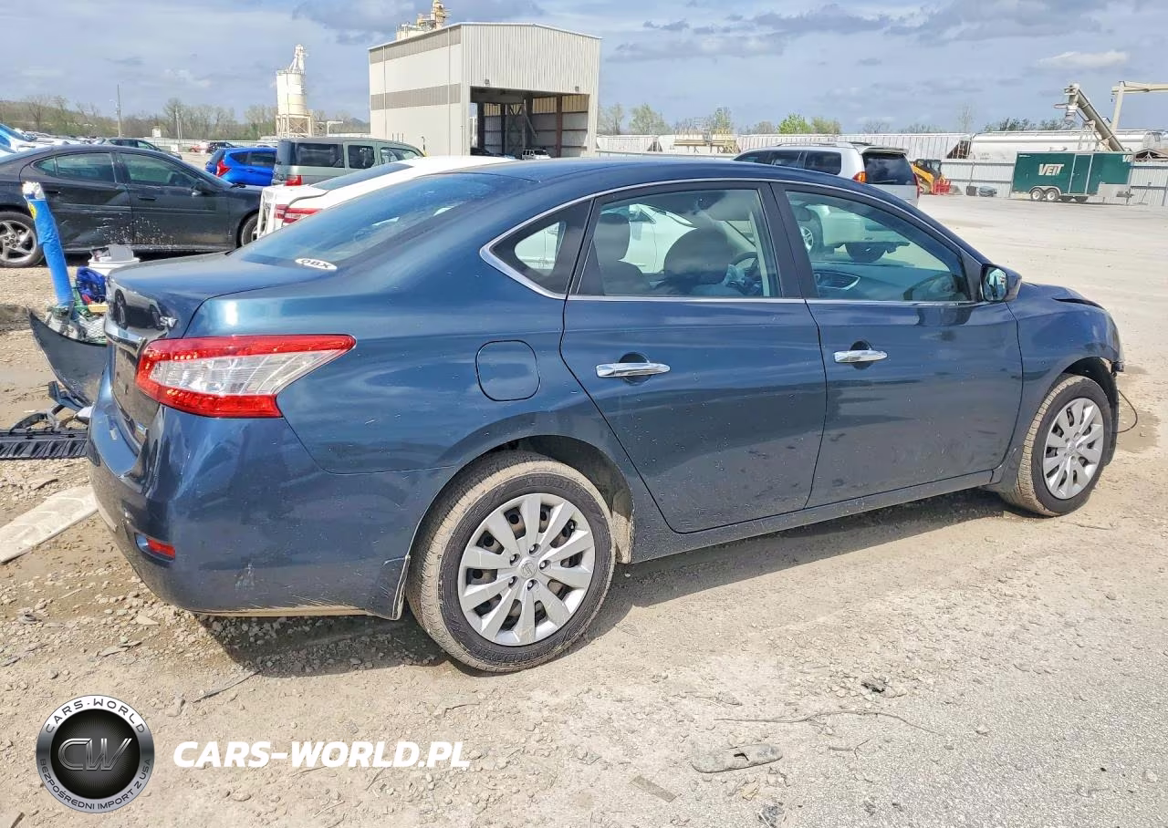 2014 Nissan Sentra Sv VIN:3N1AB7AP2EY238399 - 3
