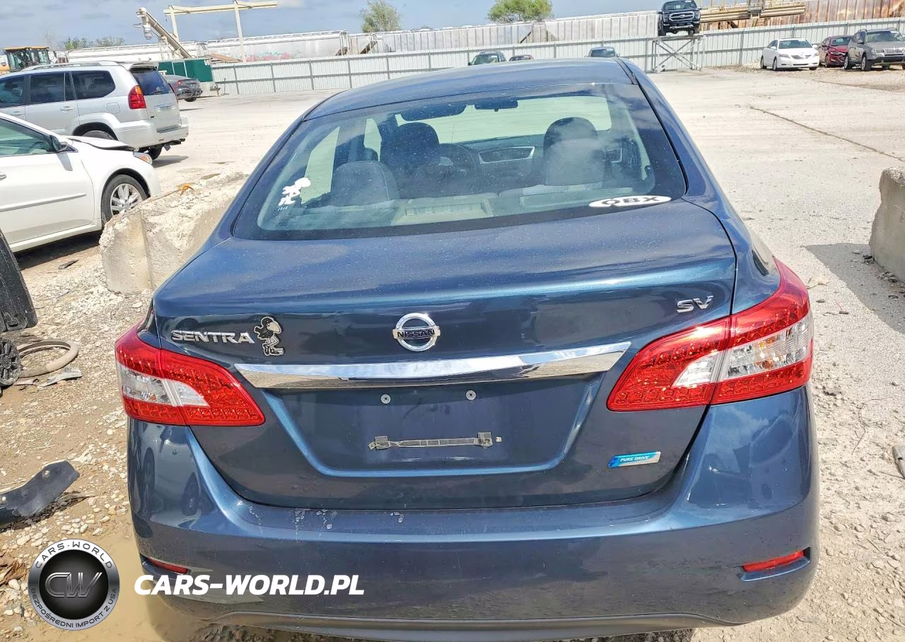 2014 Nissan Sentra Sv VIN:3N1AB7AP2EY238399 - 6
