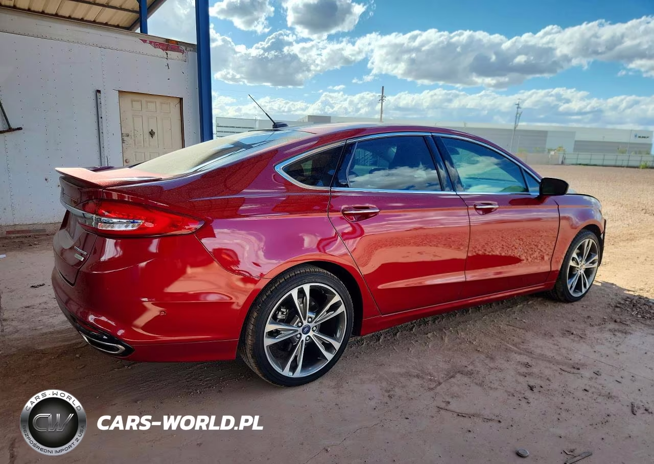2017 Ford Fusion Titanium VIN:3FA6P0K99HR142110 - 3
