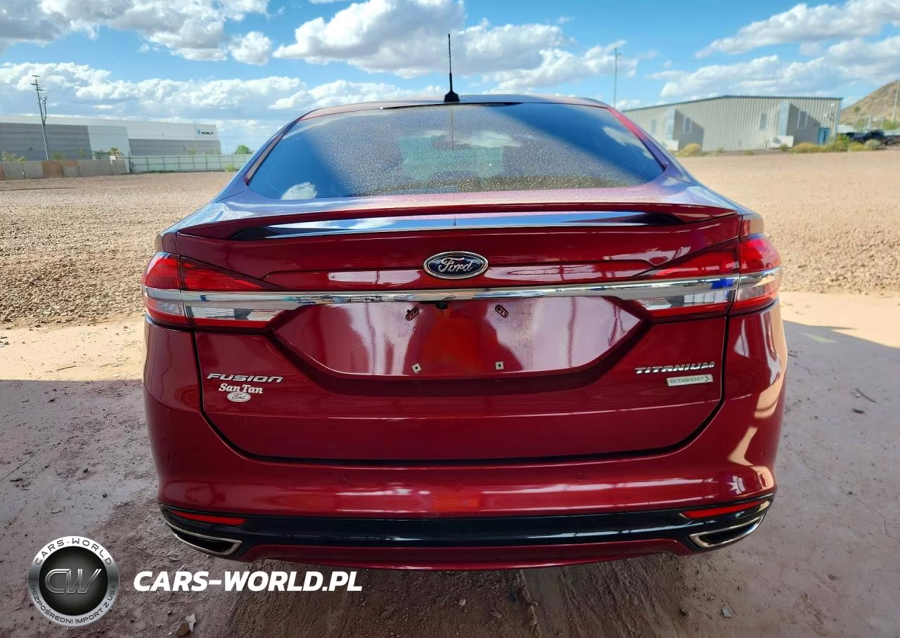 2017 Ford Fusion Titanium VIN:3FA6P0K99HR142110 - 6