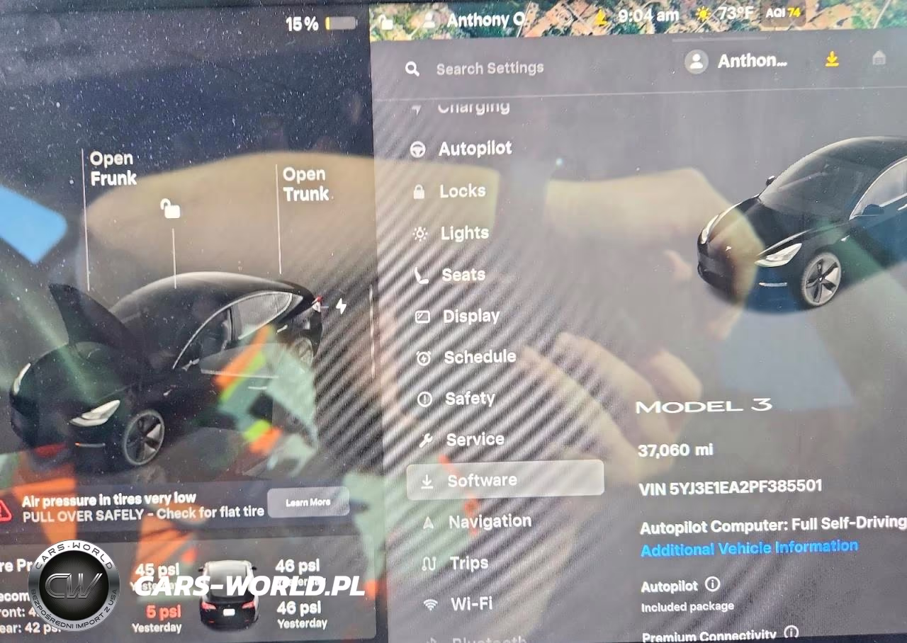 2023 Tesla Model 3 VIN:5YJ3E1EA2PF385501 - 9