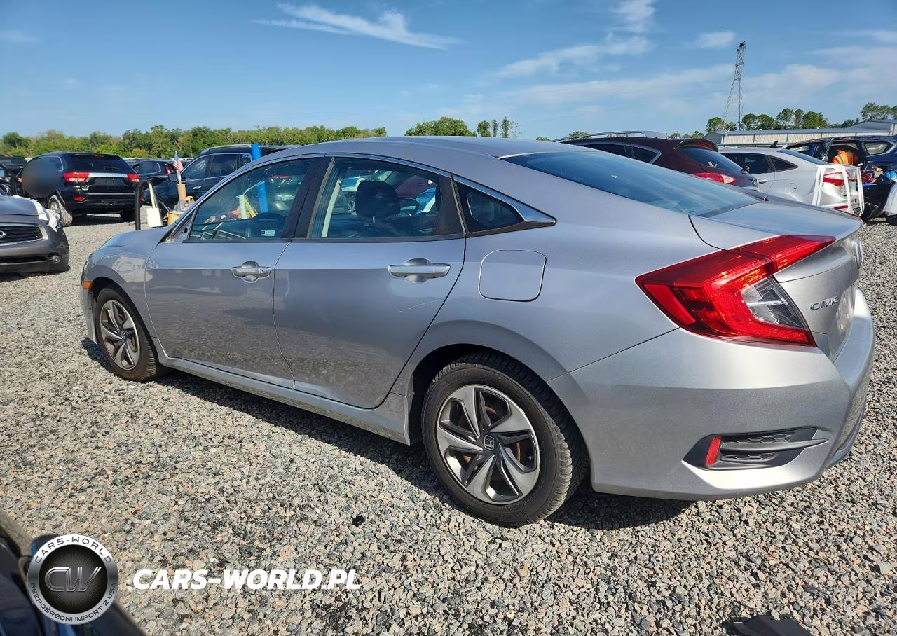 2020 Honda Civic Lx VIN:19XFC2F68LE016631 - 2