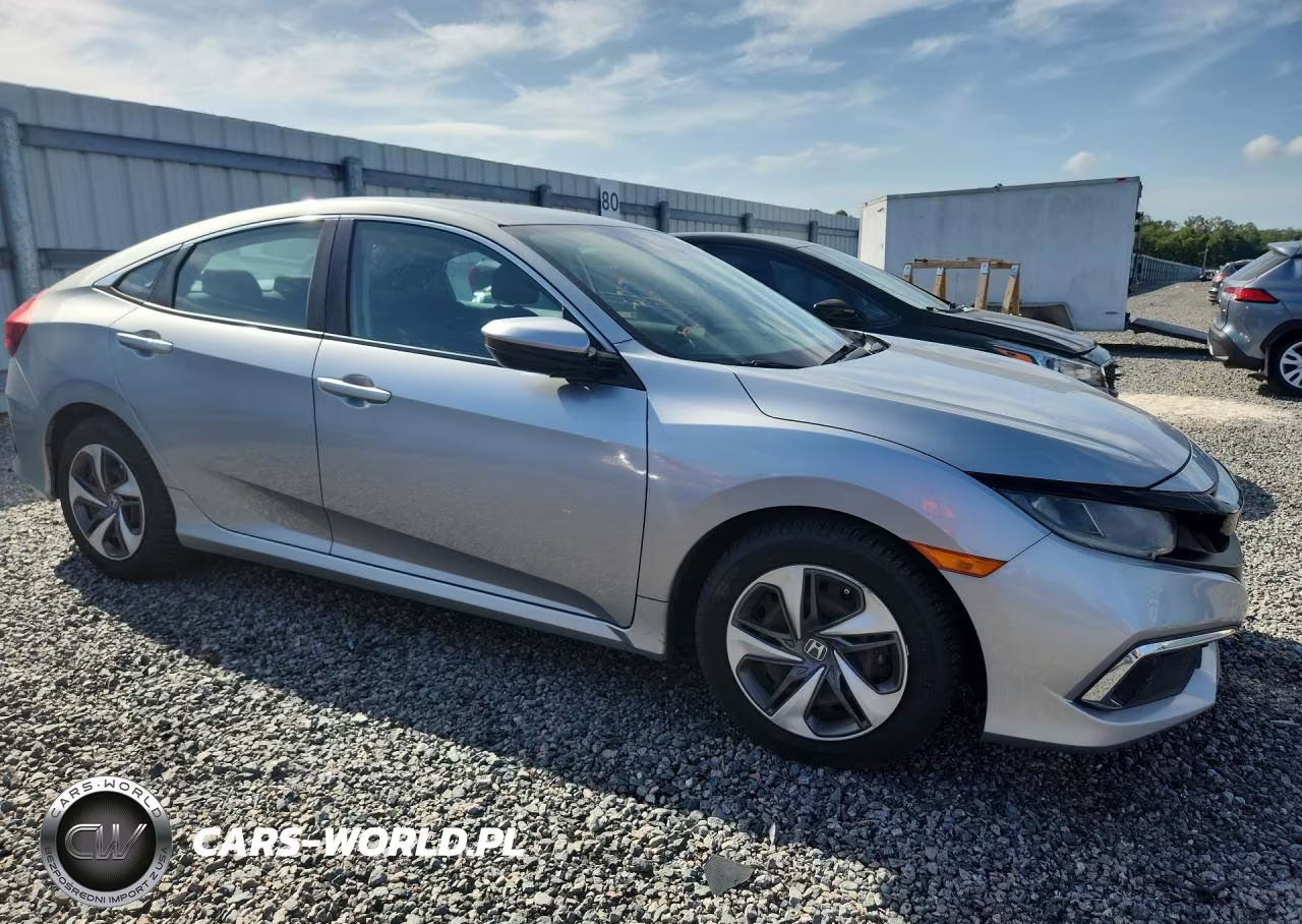 2020 Honda Civic Lx VIN:19XFC2F68LE016631 - 4