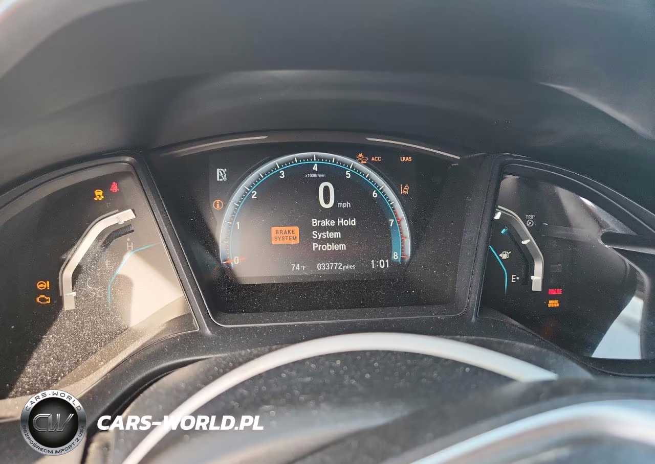 2020 Honda Civic Lx VIN:19XFC2F68LE016631 - 9