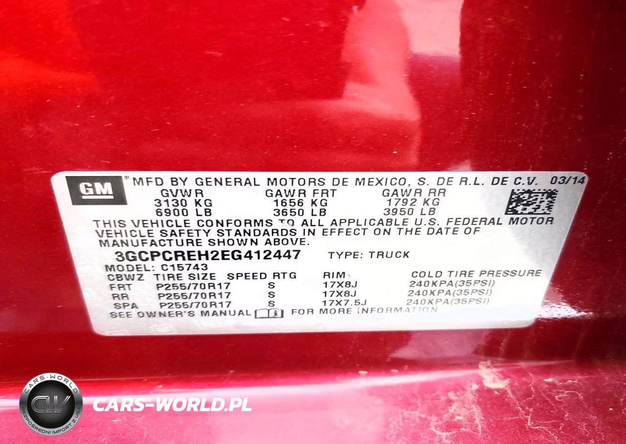 2014 Chev Silverado C1500 Classic VIN:3GCPCREH2EG412447 - 12