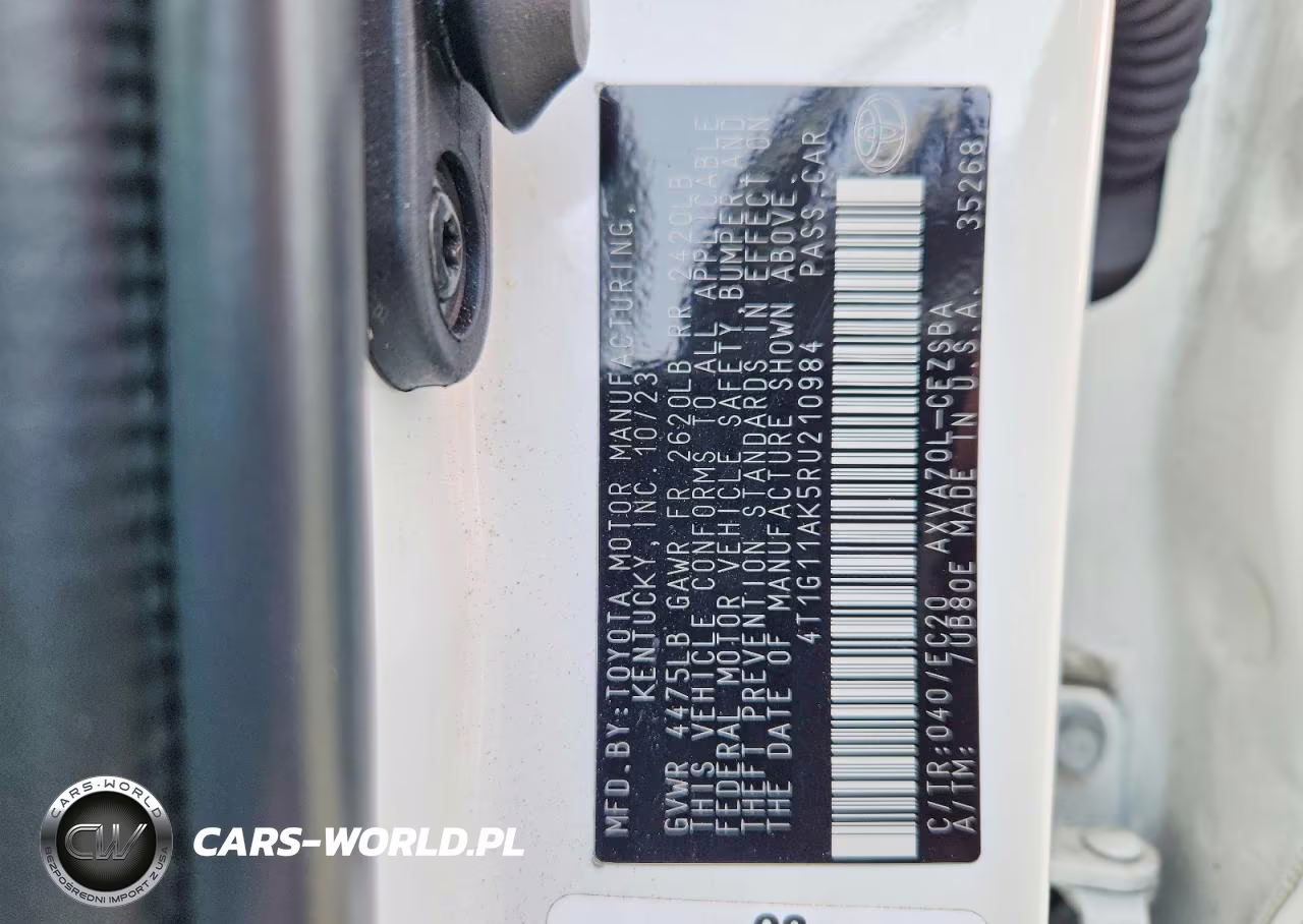 2024 Toyo Camry VIN:4T1G11AK5RU210984 - 13