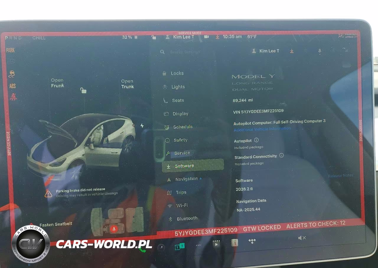 2021 Tesla Model Y VIN:5YJYGDEE3MF225109 - 9