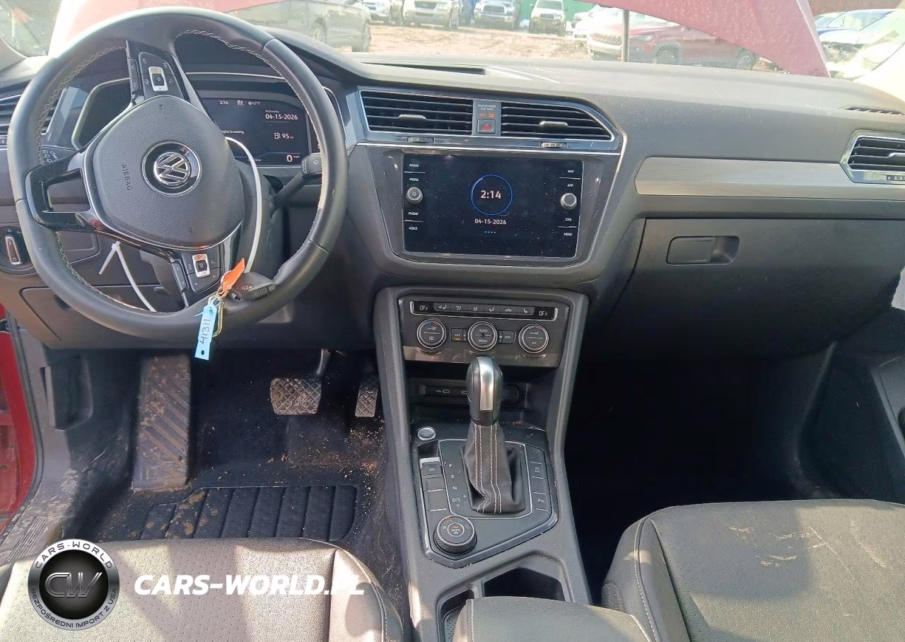 2021 Volkswagen Tiguan Se VIN:3VV2B7AX0MM123003 - 8