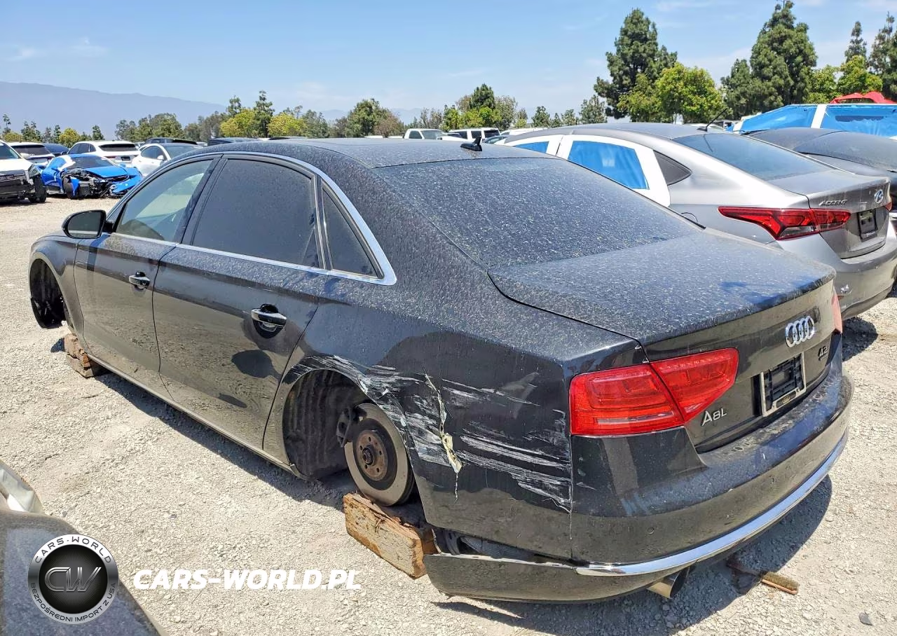 2011 Audi A8 L Quattro VIN:WAURVAFD8BN014594 - 2