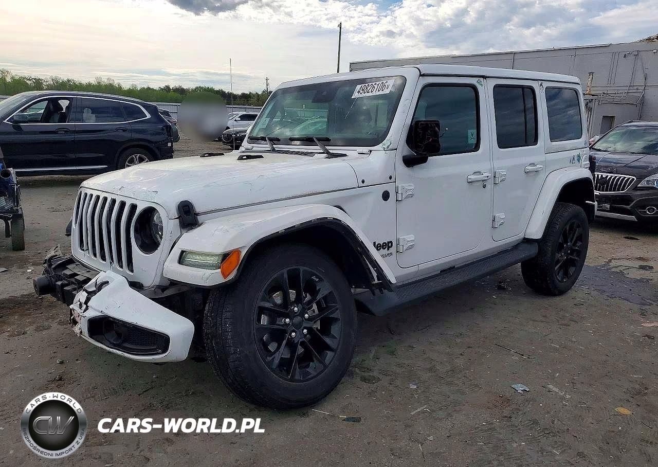 2022 Jeep Wrangler Unlimited Sahara VIN:1C4HJXEN4NW151148 - 1