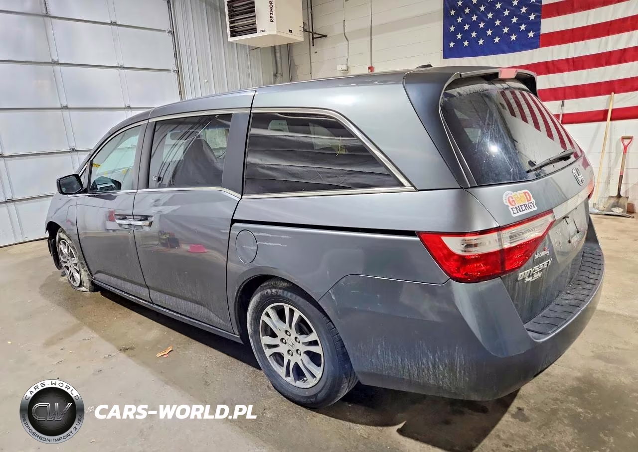 HONDA ODYSSEY EX VIN:5FNRL5H67DB016806 - 2