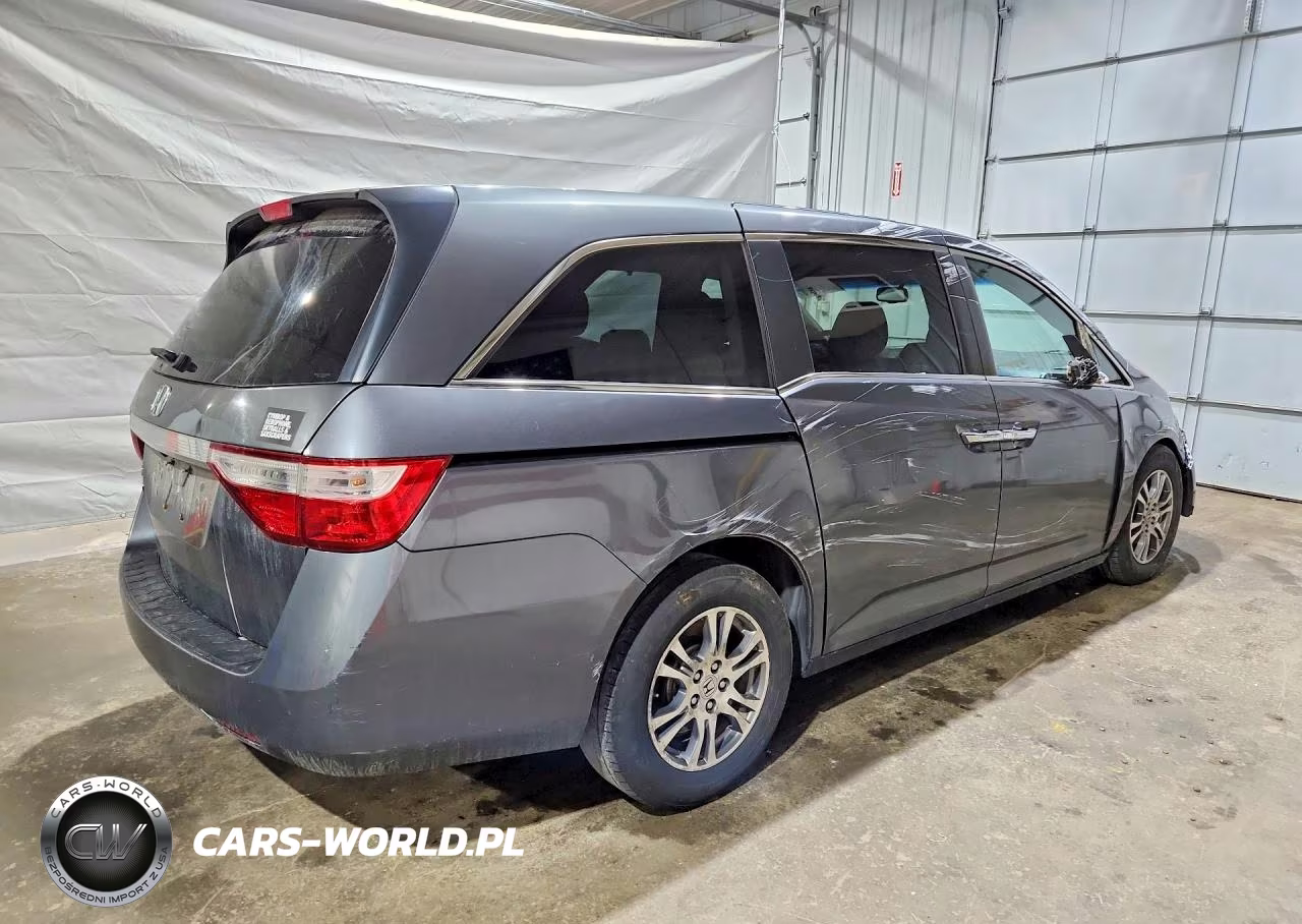 HONDA ODYSSEY EX VIN:5FNRL5H67DB016806 - 3