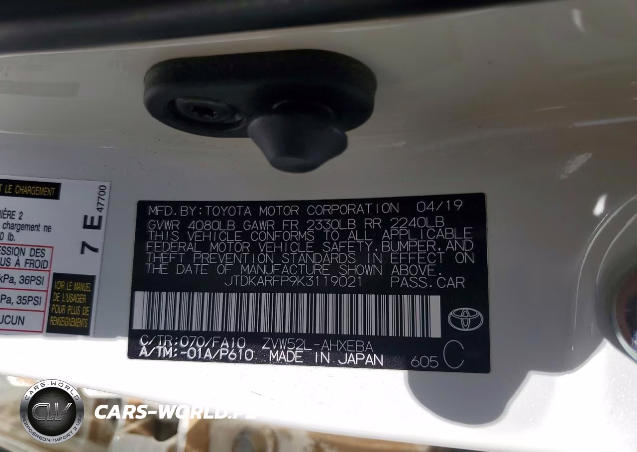 2019 Toyota Prius Prime Plus VIN:JTDKARFP9K3119021 - 13