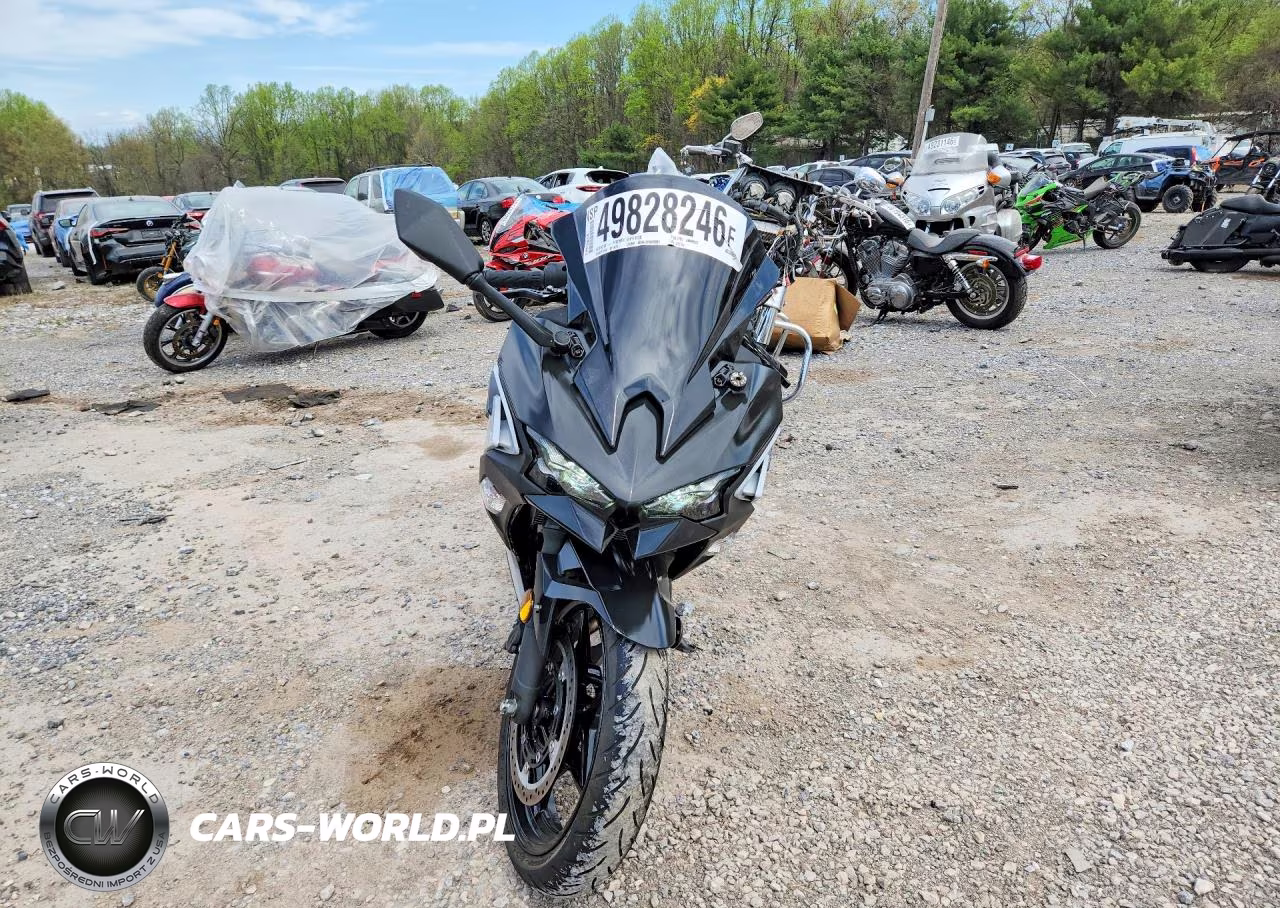 2025 Kawasaki Ex500 H VIN:ML5EXGH11SDA40782 - 2