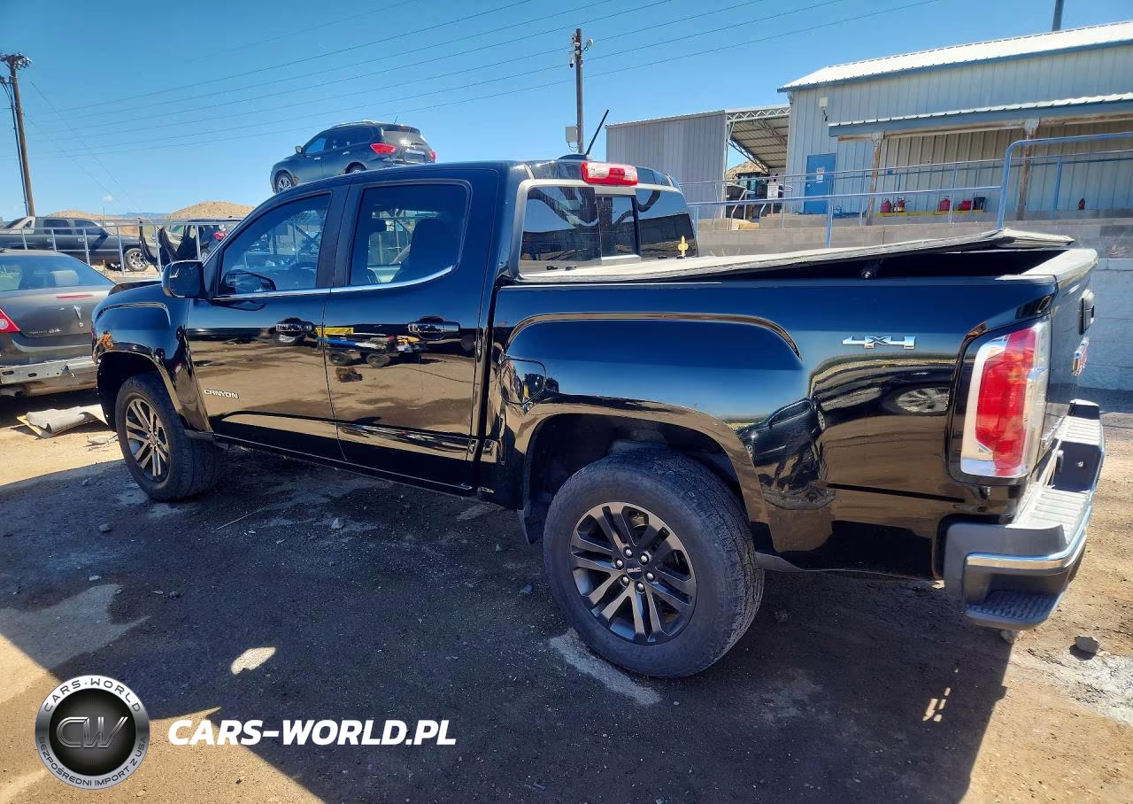 2017 GMC Canyon Sle VIN:1GTG6CEN7H1216016 - 2