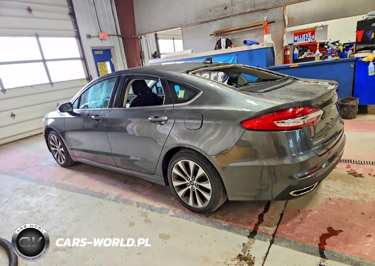 2019 Ford Fusion Se VIN:3FA6P0T98KR281926 - 2