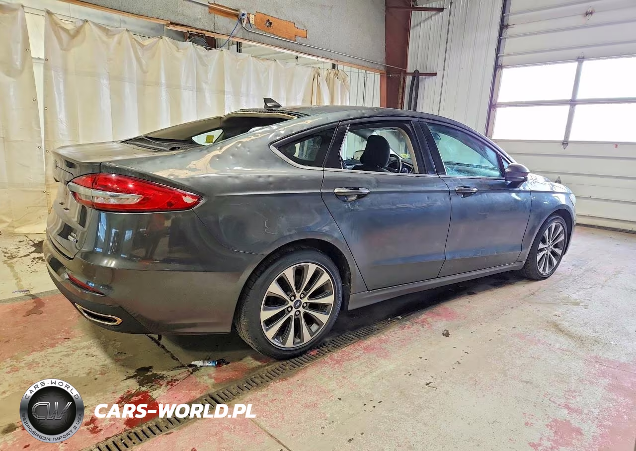 2019 Ford Fusion Se VIN:3FA6P0T98KR281926 - 3