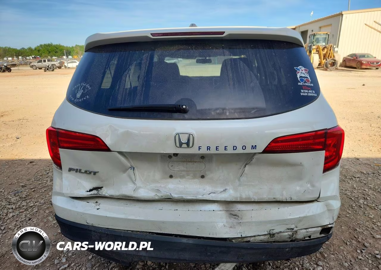2016 Honda Pilot Exl VIN:5FNYF5H54GB027423 - 6