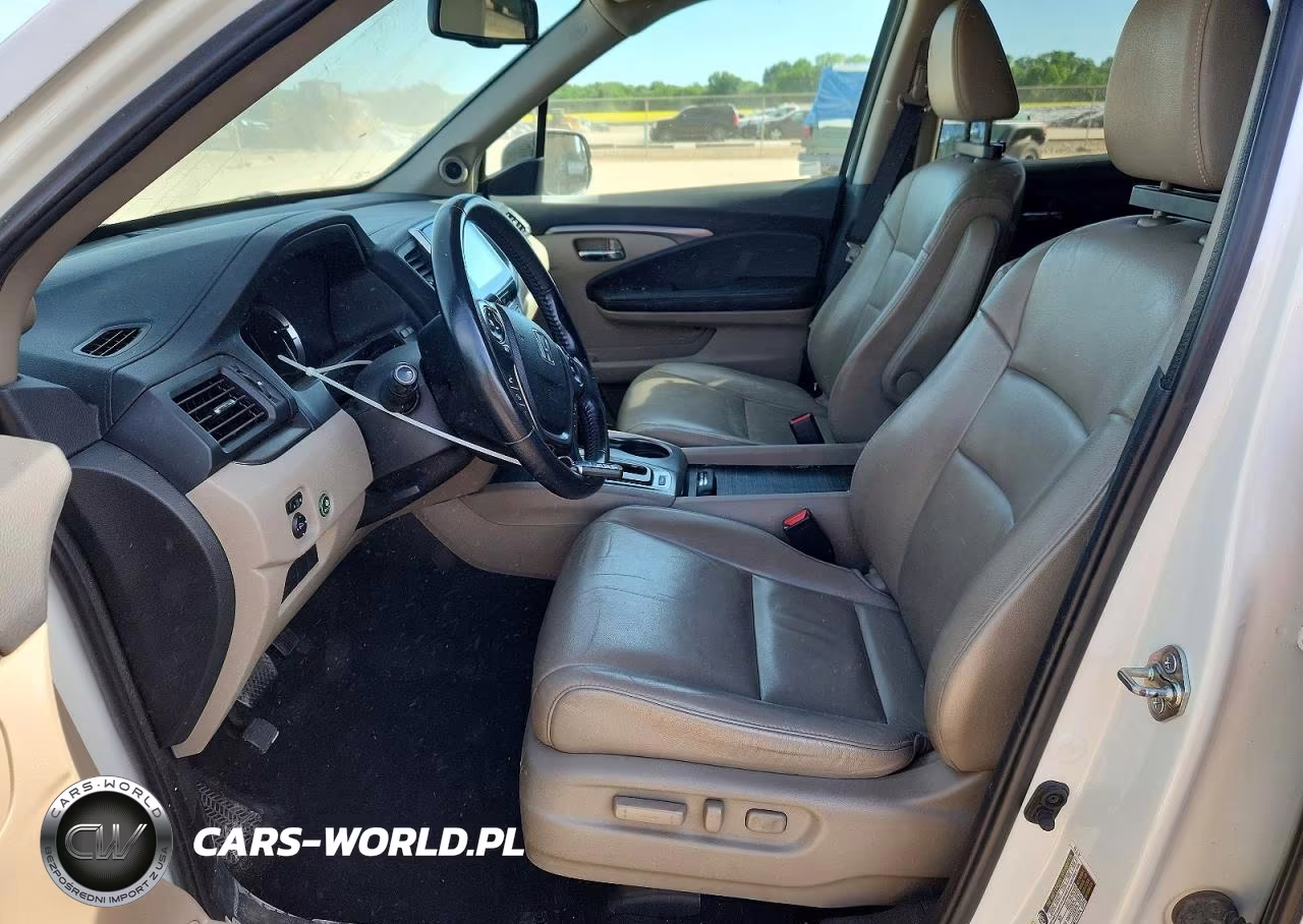 2016 Honda Pilot Exl VIN:5FNYF5H54GB027423 - 7