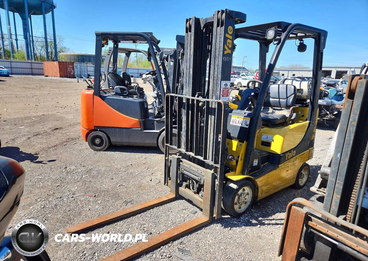 2008 Yale Forklift VIN:C809V04337F - 2