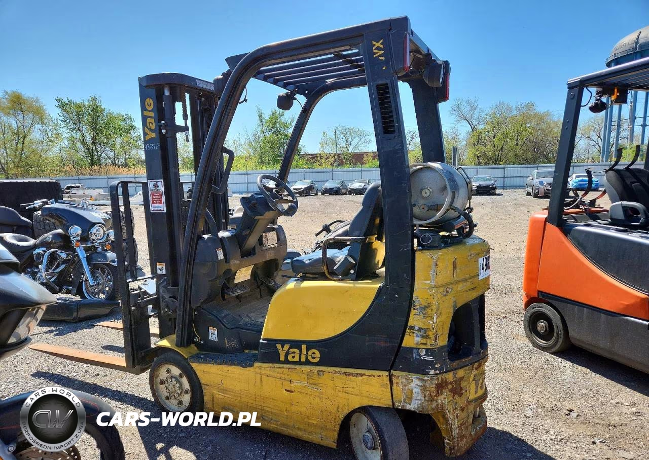 2008 Yale Forklift VIN:C809V04337F - 3