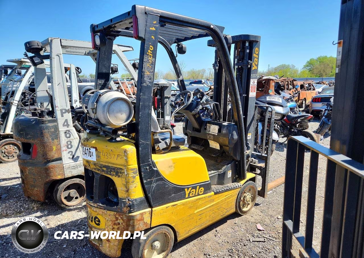 2008 Yale Forklift VIN:C809V04337F - 4
