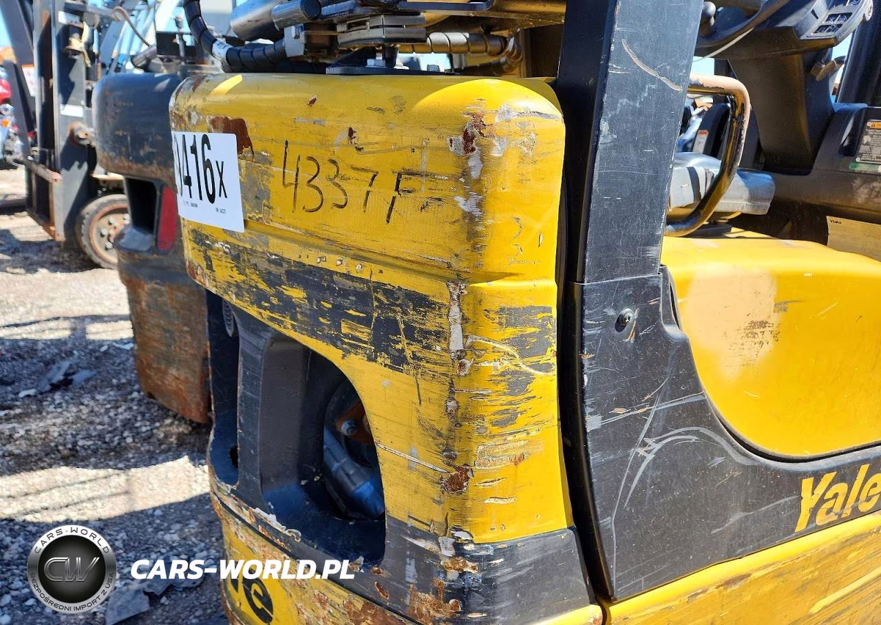 2008 Yale Forklift VIN:C809V04337F - 9