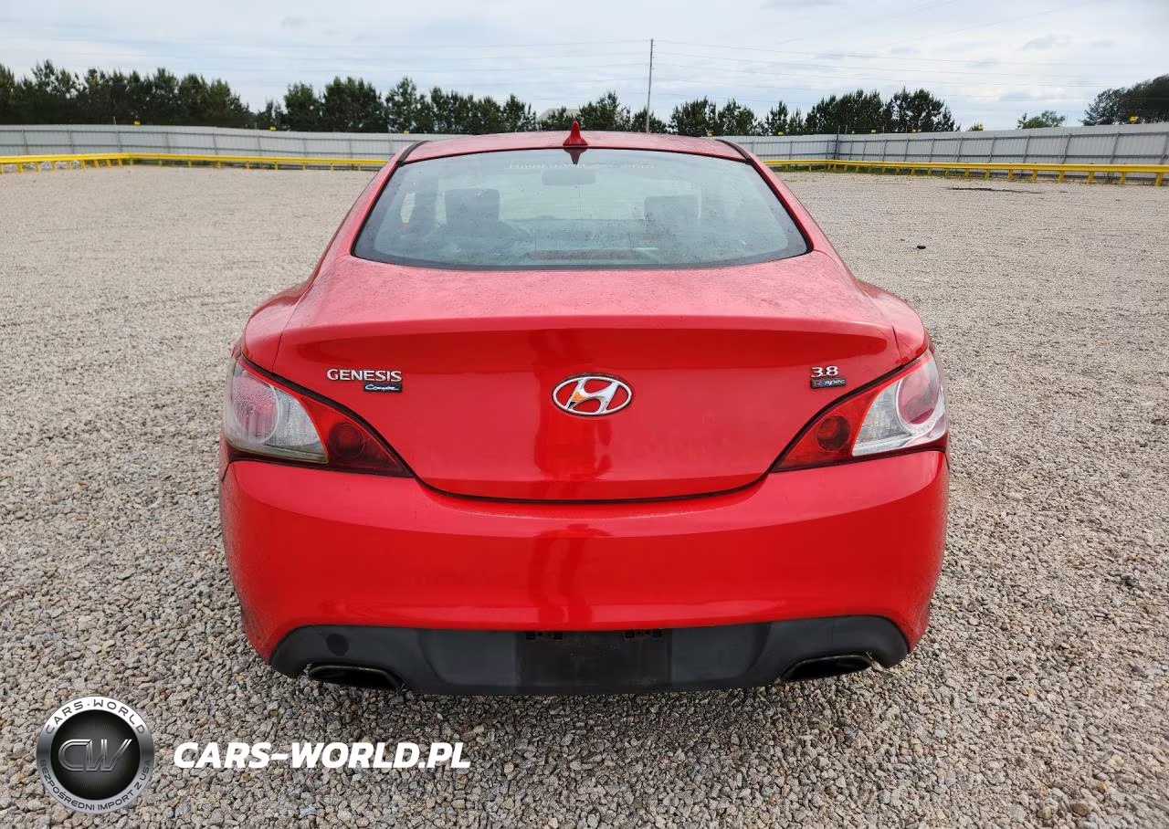 2011 Hyundai Genesis Coupe 3.8L VIN:KMHHU6KHXBU047248 - 6