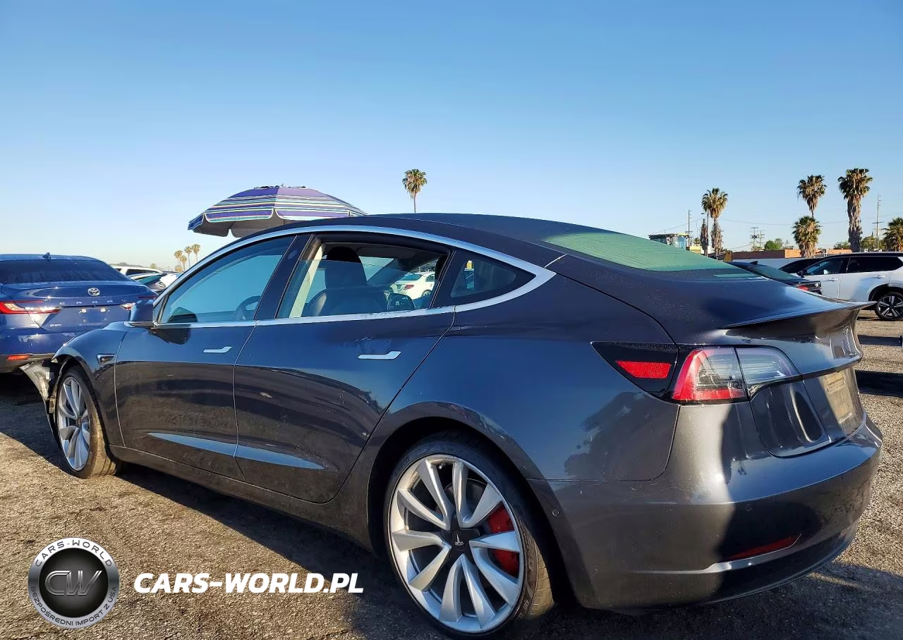 2019 Tesla Model 3 VIN:5YJ3E1EB3KF368000 - 2